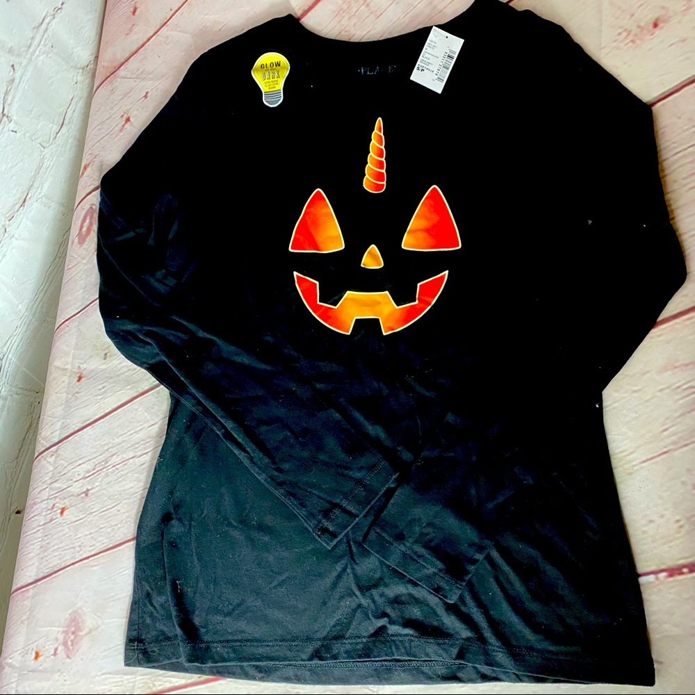 NWOT PLACE Unicorn Jack O Lantern 🎃 **Glows In The Dark**